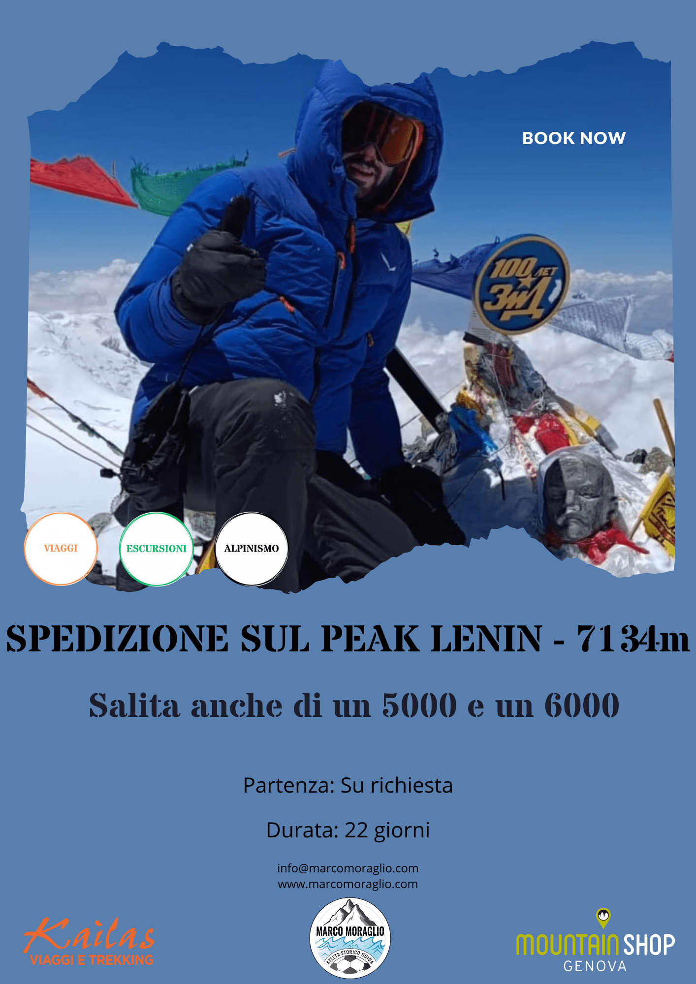 Spedizione sul Peak Lenin – 7134 m